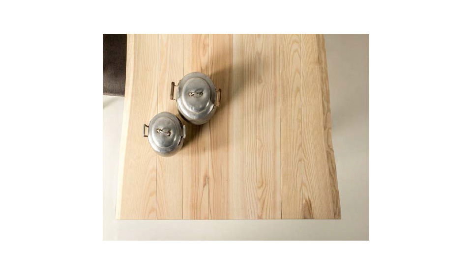 Mesa de comedor industrial maciza Juli
